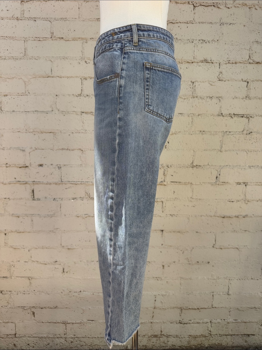 R13 Boy Straight Jeans Jasper Stretch Size 28 - Picture 6 of 16
